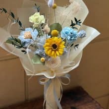 艸心-太陽花 永生花束