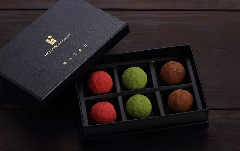 綜合松露巧克力 【黑方巧克力】