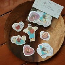 cupid | 閃閃防水貼紙組