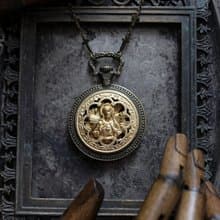 復古奇幻風格項鍊 花窗信仰-神子