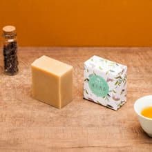 美人月茶植萃美顏手工皂