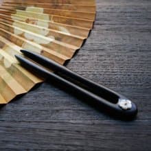 【墨徽閣】野芳木釵(黑檀木)