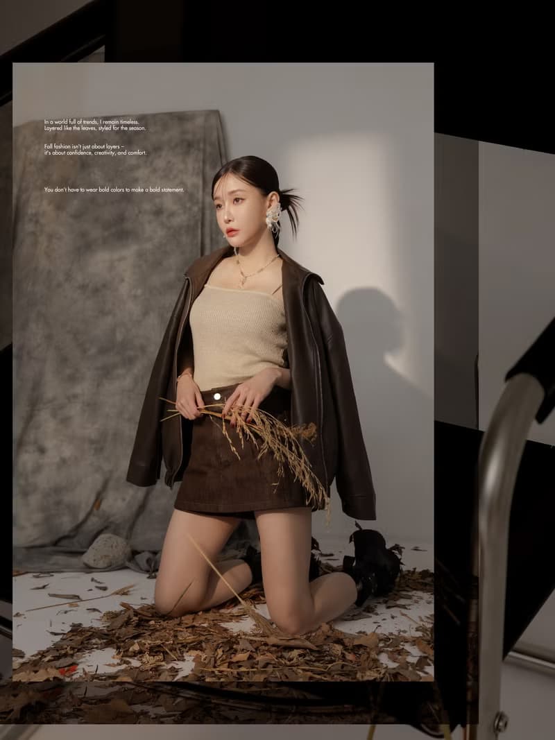 落葉微光。MUCHAT手作14KGP枝葉水晶珠花手鍊