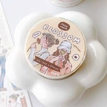 Cozyroom/女子花束/3公分特殊油墨和紙膠帶/附離型紙