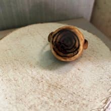 戒指 日本白瓷 自然釉色 無限看不膩色調 真皮革 自然系列