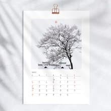 2025 2026年憶江南風光建築攝影年曆掛曆 旅行愛好者的聖誕節禮物