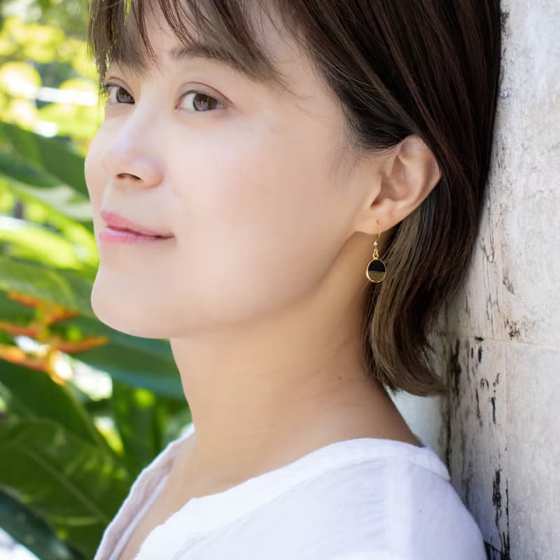六角幾何泡泡  三支組合 夾式耳環 生日禮物