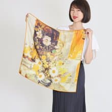 驕陽雛菊 | 蠶絲羊毛方巾