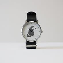 はちわれねこの腕時計