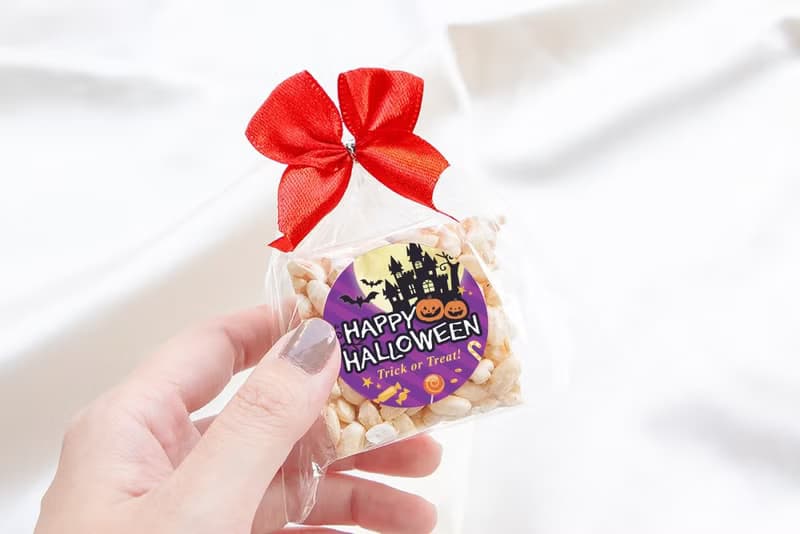 萬聖節貼紙 4cm圓形貼紙 (3款可挑) HALLOWEEN 糖果 學校 裝飾