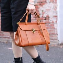 L.I.S本革工坊 | 經典旅人城市包 手提包/側背包 生日禮 聖誕禮物