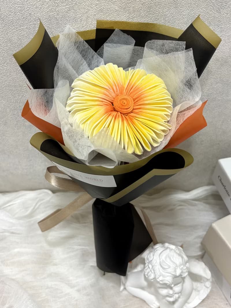 單支乾燥非洲菊花束(S)