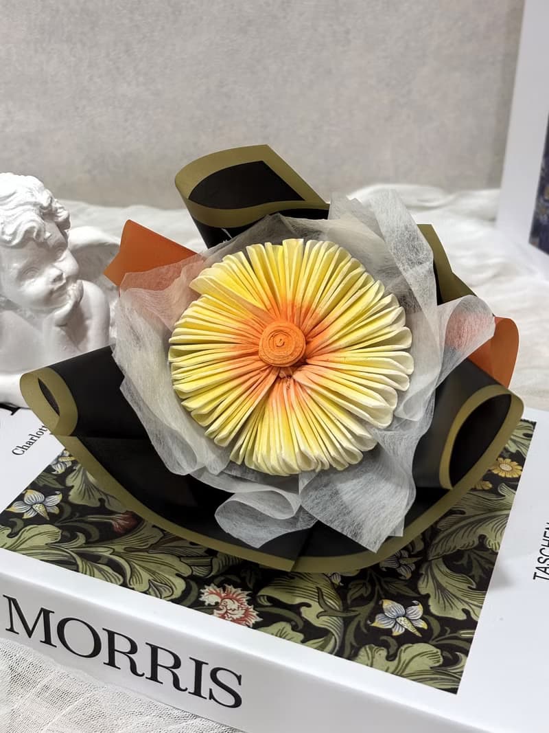 單支乾燥非洲菊花束(S)