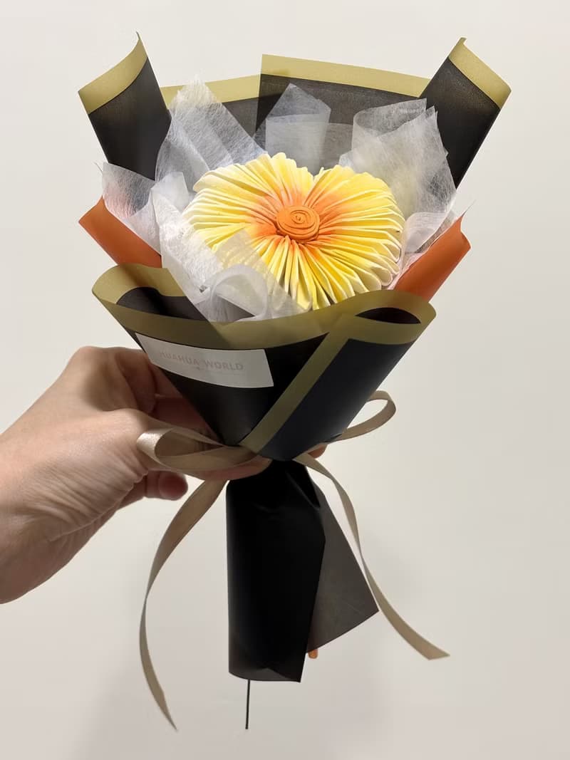 單支乾燥非洲菊花束(S)