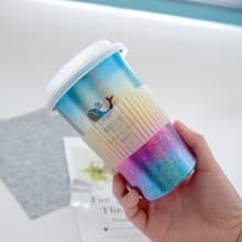 【BEST Ti】熱愛系列-愛地球 冰晶繽紛彩 純鈦隨行杯 鈦杯 460ml