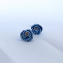 藍Bonheur青花瓷純銀耳環/青花瓷飾品