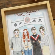 珍珍似顏繪-全家福、畢業禮物、情人節、生日
