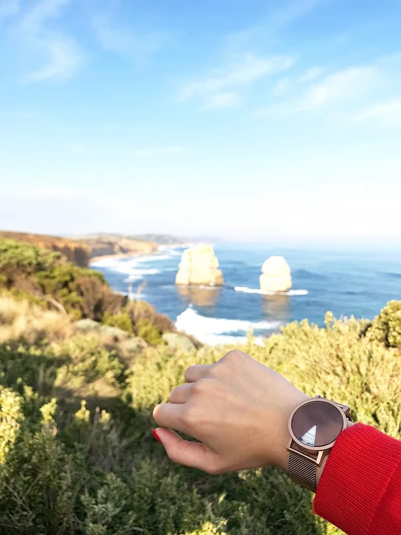 POINT IN TIME【啓發 Enlighten 】 極簡 金屬 40mm Watch 手錶
