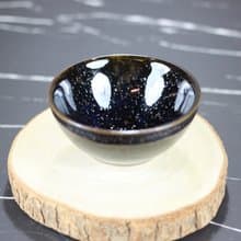 【母親節禮物】繁星 天目釉茶杯 茶碗 鶯歌陶藝名家葉敏祥作品