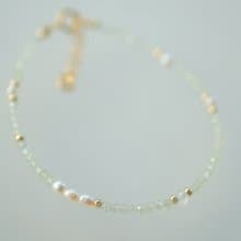 小寶石2.0 葡萄石手鍊