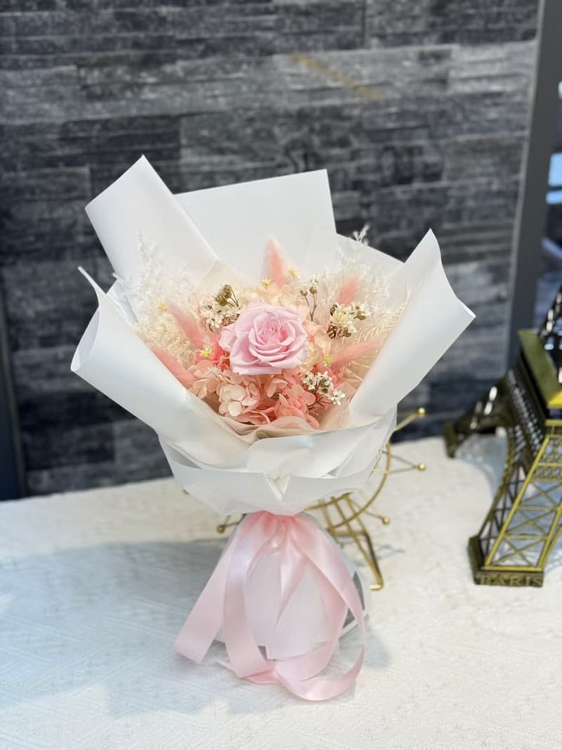 永生花乾燥花 香氛花束 (小型)