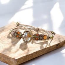 Crystoria Stone | Macrame | 南美蠟線 | 手鍊 | 彩幽靈