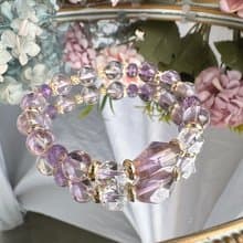 心忱-紫黃晶 紫水晶 白水晶