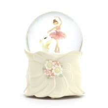 芭蕾女孩 水晶球音樂盒 生日彌月聖誕交換禮物 天鵝湖 Swan Lake