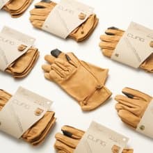 【牛皮工作手套】-園藝/騎車/防刺