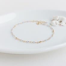 坦桑石 + 小金球 x 14KGF手鍊 • 點點星河系列