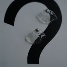 ice H2O(S)系列-珍珠冰 原創手工耳飾\耳釘