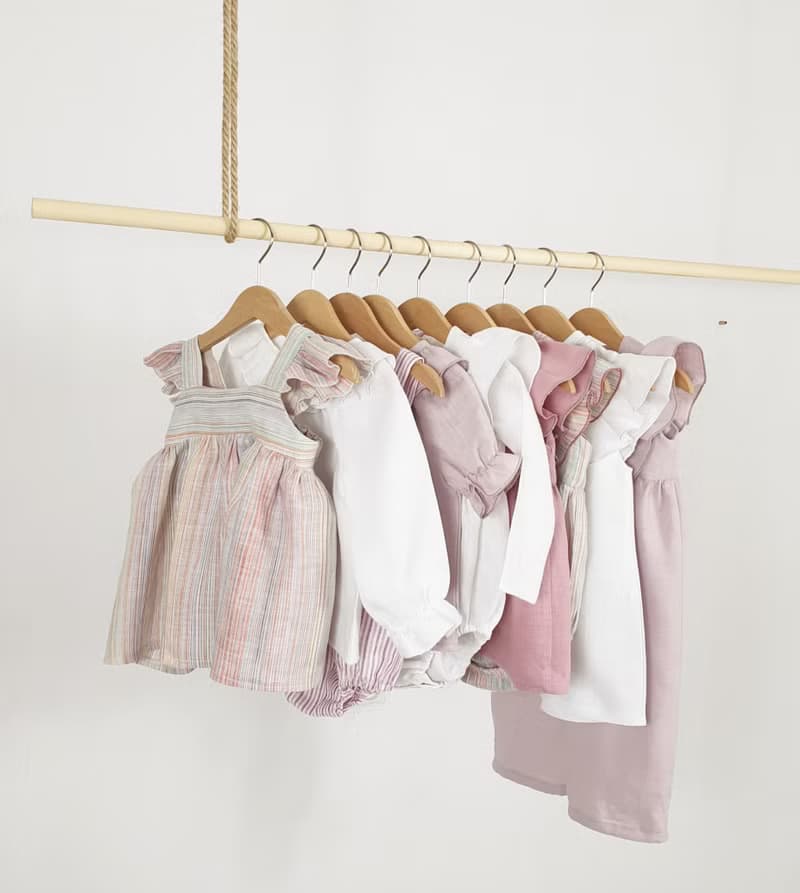 Natural linen ruffle top for baby girl, summer baby linen top,linen baby clothes