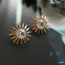 【西洋古董飾品 】SARAH COV Fascination 系列 夾式耳環