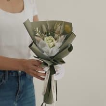 【永生玫瑰花花束】• 情人節/永生玫瑰花/永生玫瑰花花束/玫瑰花