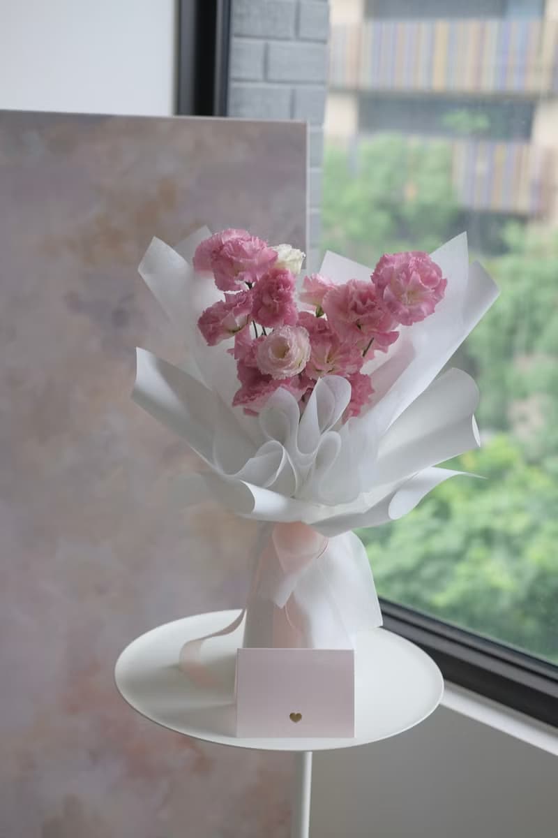 畢業 桔梗 韓式花束  生日花束 女友禮物