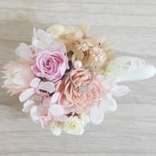 一起過日子  櫻花粉永生小盆花 (只賣花不含戒指)畢業教師情人節