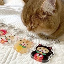 Oops Meow - Kimchi 招財貓系列匙扣-共5款