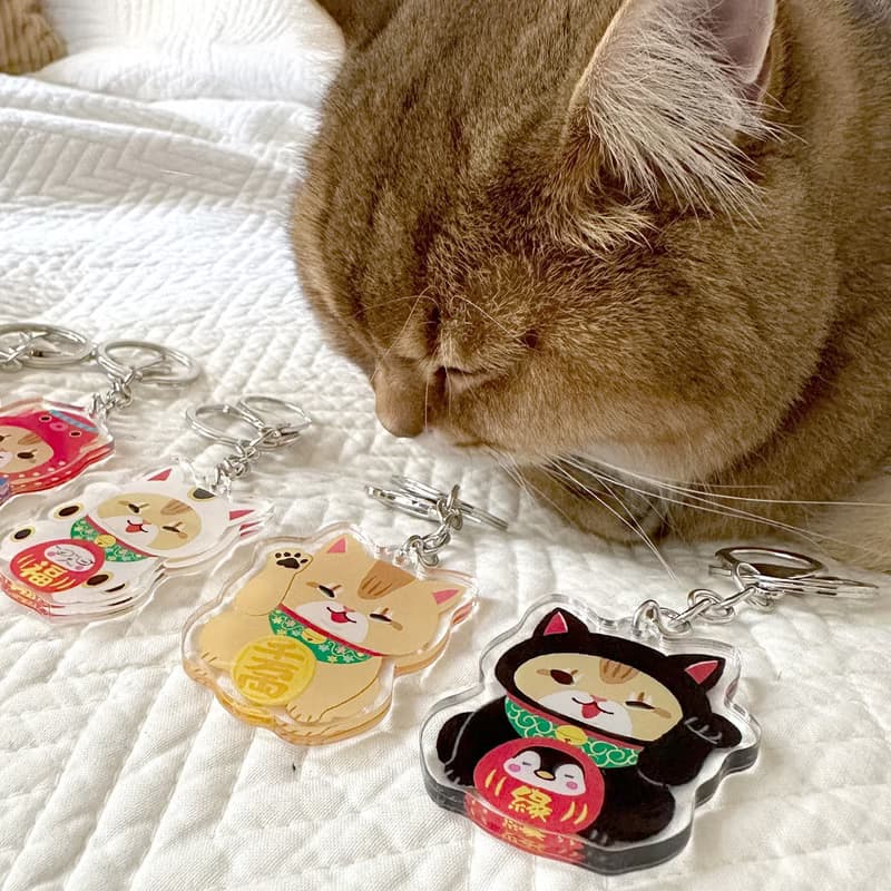 Oops Meow - Kimchi 招財貓系列匙扣-共5款