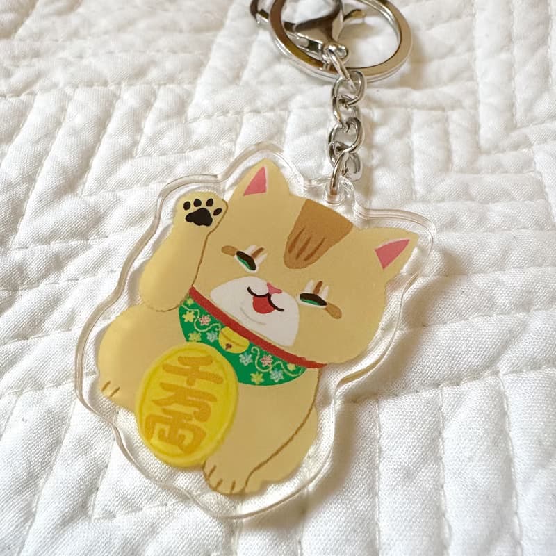 Oops Meow - Kimchi 招財貓系列匙扣-共5款