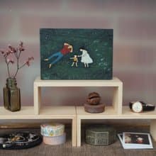 ShouZhuo handmade---ㄇ型組合架/公仔架/辦公室小物收納