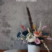 盆花/冷色系永生玫瑰索拉花