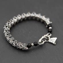 骸骨系列 - 蛇脊椎骨手鍊