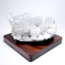 冰沙。一圖一物 療癒 淨化 擺件 l 鑽石魚眼石 淡藍綠砂糖花球 l