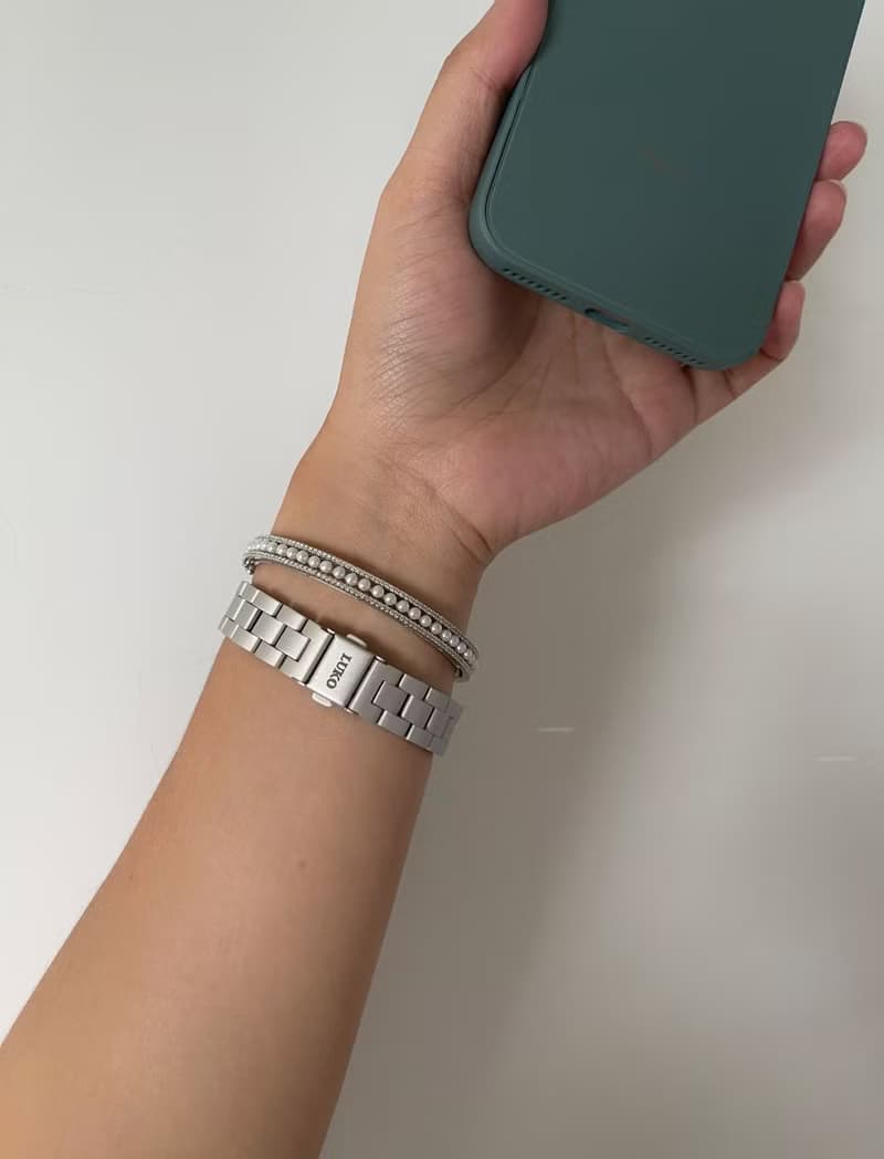 Apple Watch   |  經典雅緻不鏽鋼細錶帶