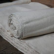 手造手工布雙線花椒紋土布本色粗布純棉老布軟圍巾厚底布寬幅45cm