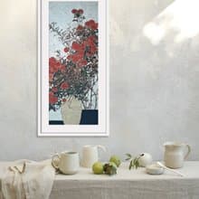 裝飾畫-花| 掛畫| 入厝禮| 中國風| 掛畫| 民宿佈置| 送禮| 擺飾