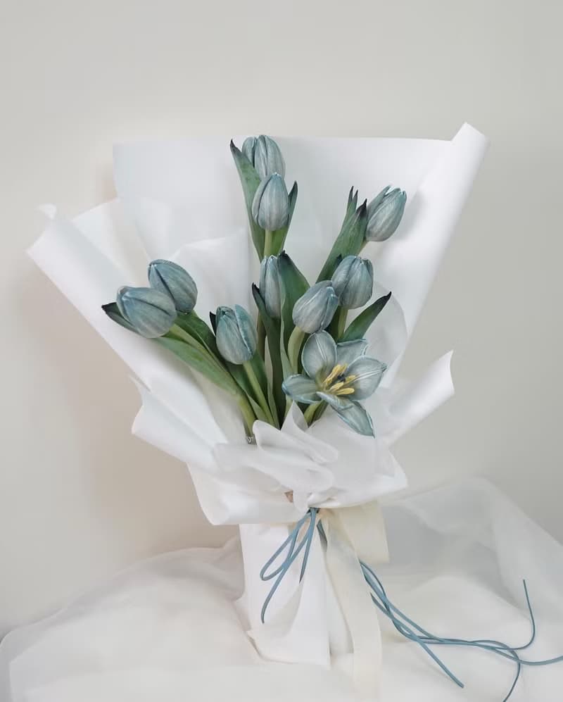 鬱金香花束 七夕 情人節花束 韓式花束  生日花束 女友禮物