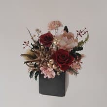 迎新春 永生花桌花 喜洋洋 開幕花