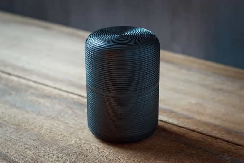 茶筒 KARMI ・俵・ブラック – 我戸幹男商店