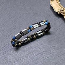 黑膽石 藍晶石 黑曜石 綠髮晶 黑檀木|  避邪防小人 旺事業 |手鍊